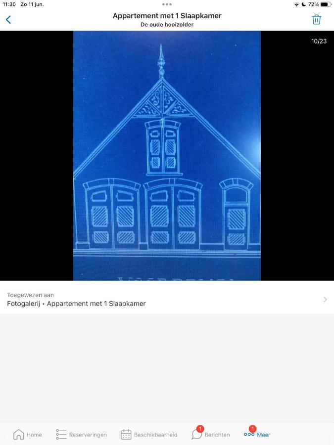 De Oude Paardentramremise Apartment Ulrum Luaran gambar
